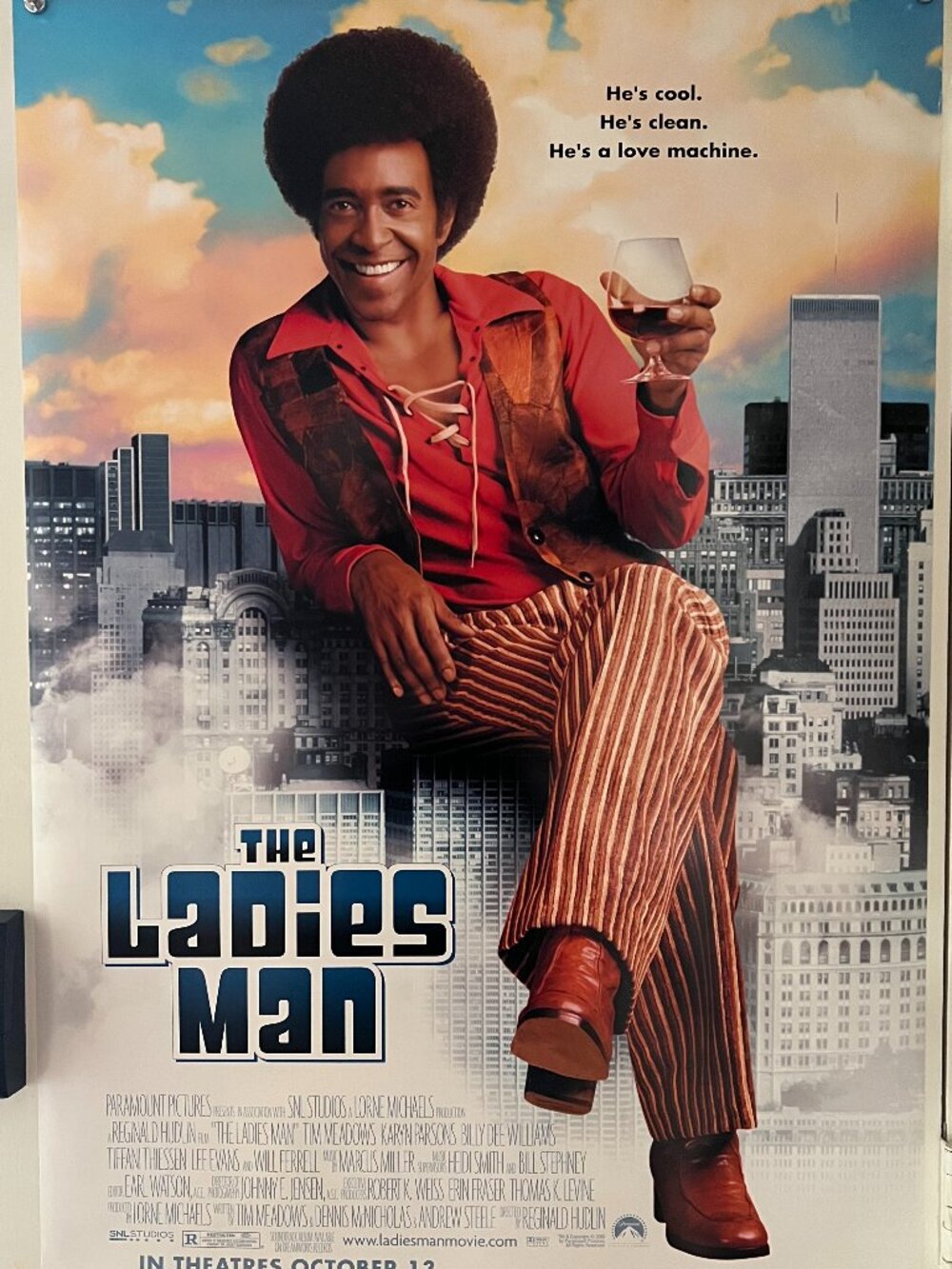 THE LADIES MAN (2000) - ORIGINAL DOUBLE SIDED MOVIE POSTER